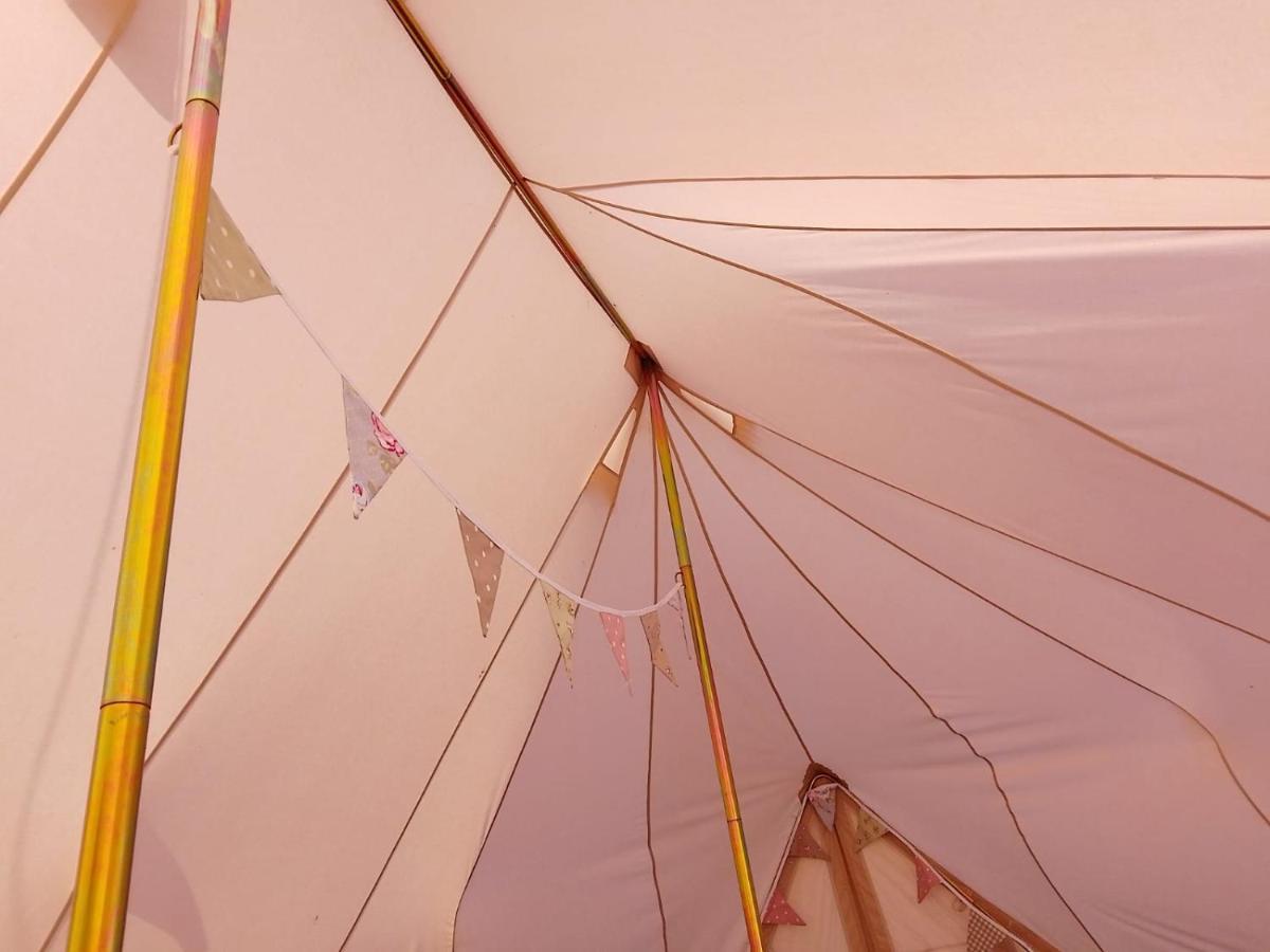6M Emperor Tent Near Whitby With Log Burner Liverton Екстериор снимка