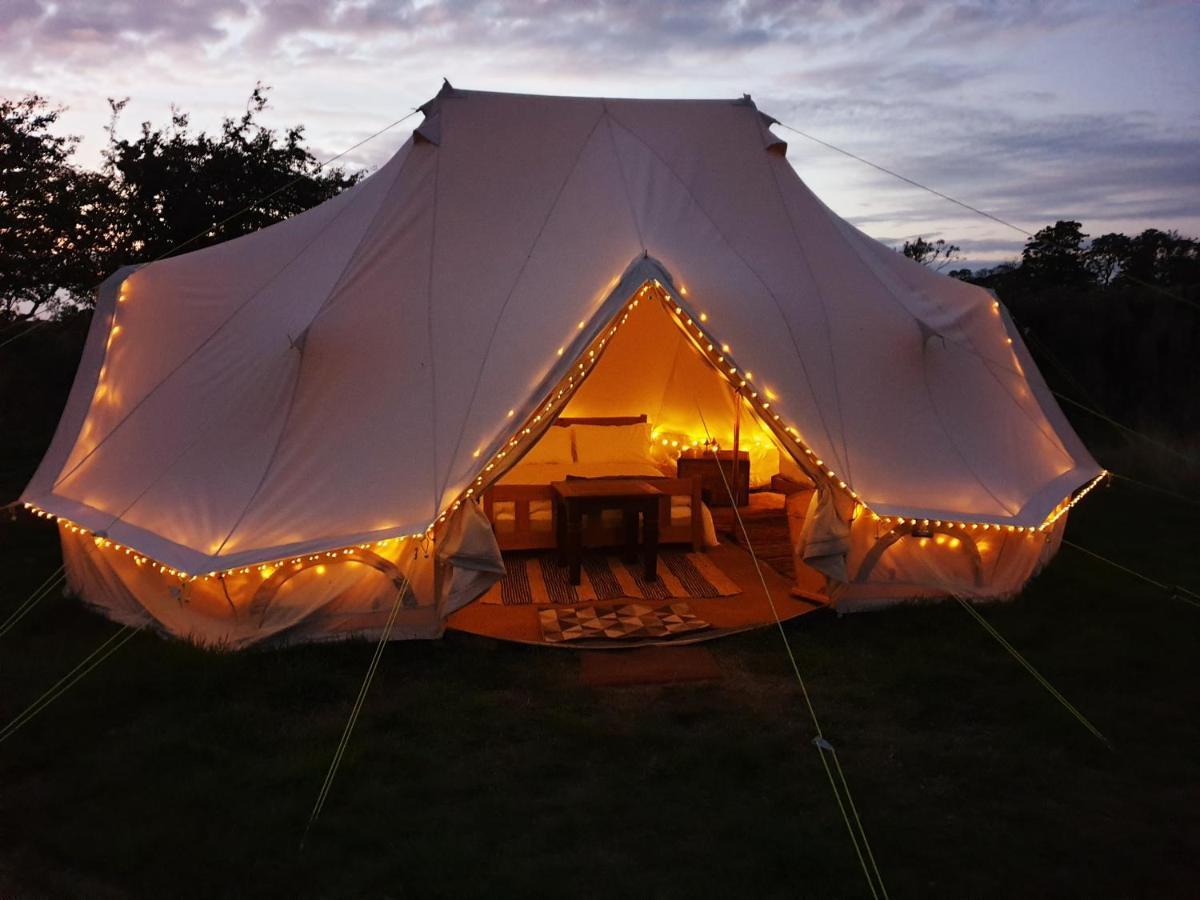 6M Emperor Tent Near Whitby With Log Burner Liverton Екстериор снимка