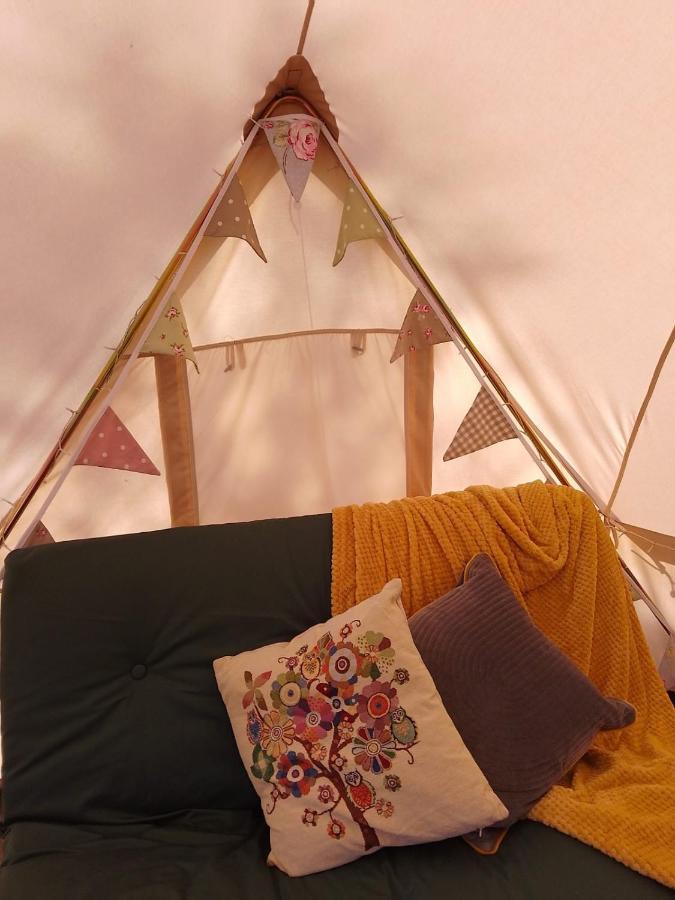 6M Emperor Tent Near Whitby With Log Burner Liverton Екстериор снимка