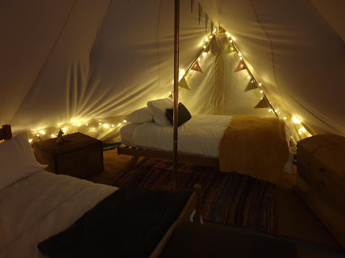 6M Emperor Tent Near Whitby With Log Burner Liverton Екстериор снимка