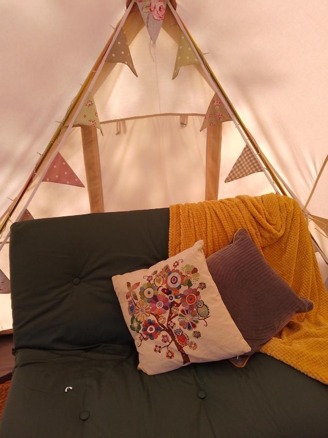 6M Emperor Tent Near Whitby With Log Burner Liverton Екстериор снимка